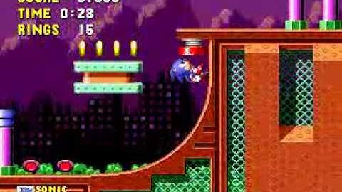 Sonic 1 - Return to the Origin Spring Yard Zone