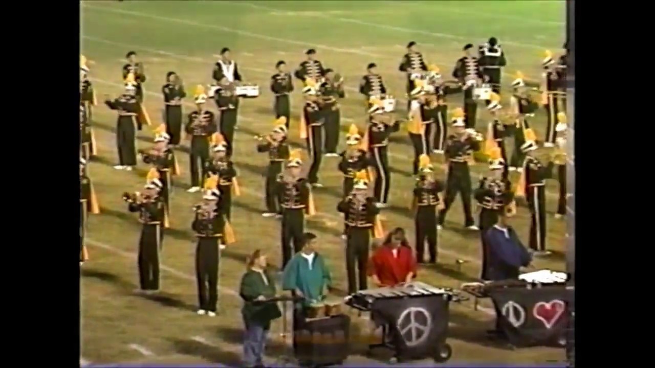 Little CypressMauriceville High School Band 1998 UIL Region 10 Marching Contest YouTube