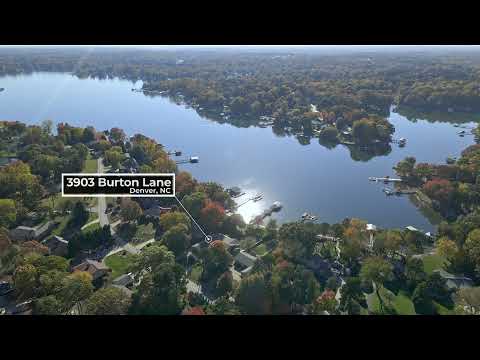 3903 Burton Lane, Denver, NC home video tour