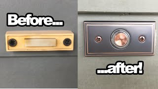 How to change a door bell button