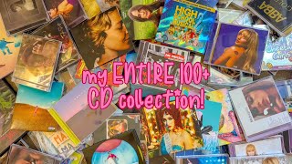an in-depth look at my CD collection | 100+ CD collection