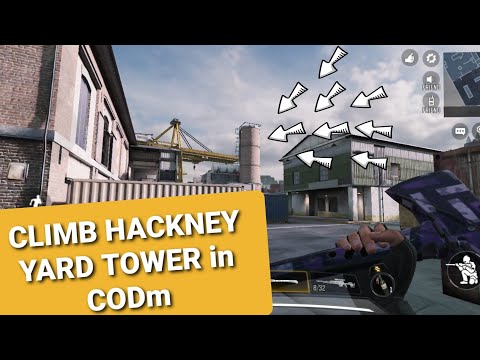 How to go over the tower top in hackney yard call of duty mobile