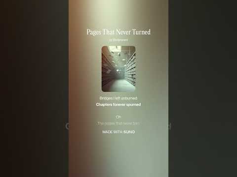 Pages That Never Turned