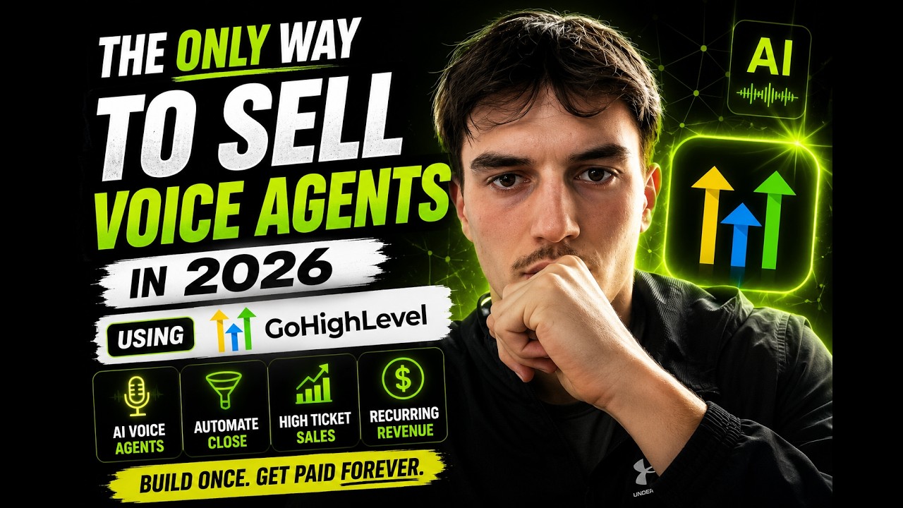 The Only Way To Sell AI Voice Agents in 2026 (GoHighLevel) - YouTube