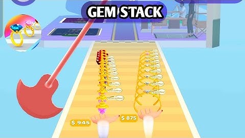 GEM STACK GAMEPLAY WALKTHROUGH ANDROID,IOS LEVEL 1-10