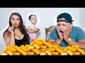 100 CHICKEN NUGGETS in 10 MINUTES!! (10,000 CALORIES!!)