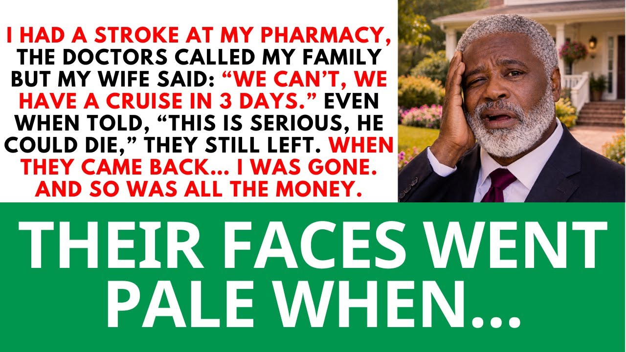 My Family Chose A Cruise Over My Stroke — So I Erased Them From My Life!