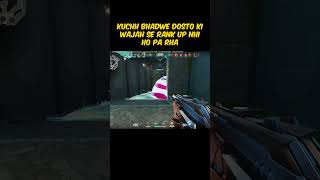 THE REAL RANK HOLDERS OF TOXICITY. 📉❌ #RexoogGaming #RankPushFail #ValorantIndia #GamingMemes