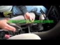 Adjusting a Hand Brake on a car