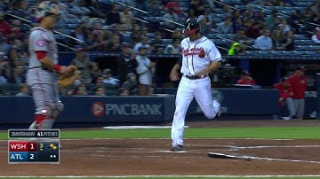 WSH@ATL: Freeman plates Simmons with RBI knock