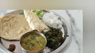 हेल्दी व्हेज थाळी रेसीपी/veg thali recipe पोष्टीक चविष्ट recipe