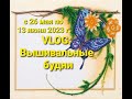 554. ВЛОГ. Вышивальные будни.