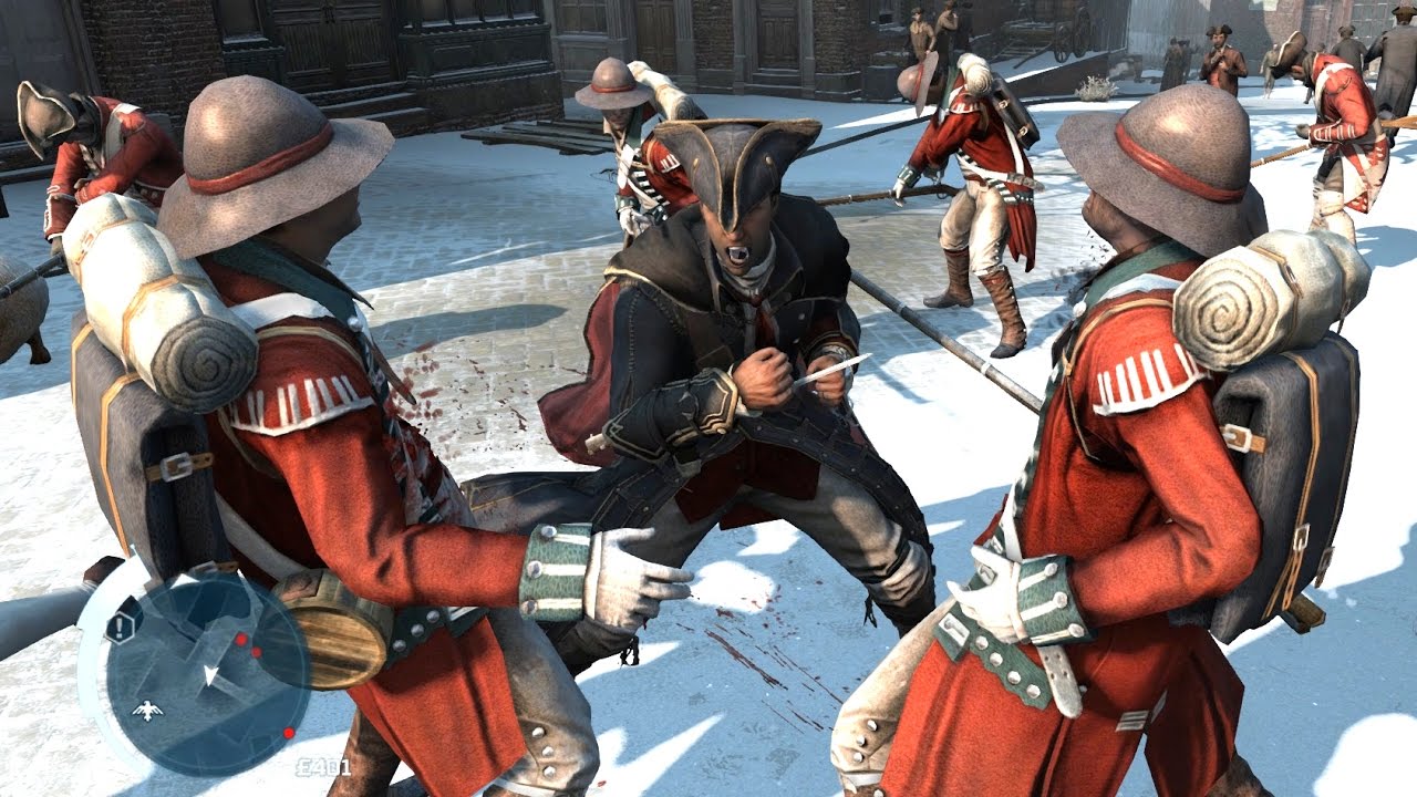 Assassin's Creed 3 Master Kenway Free Roam & Combat