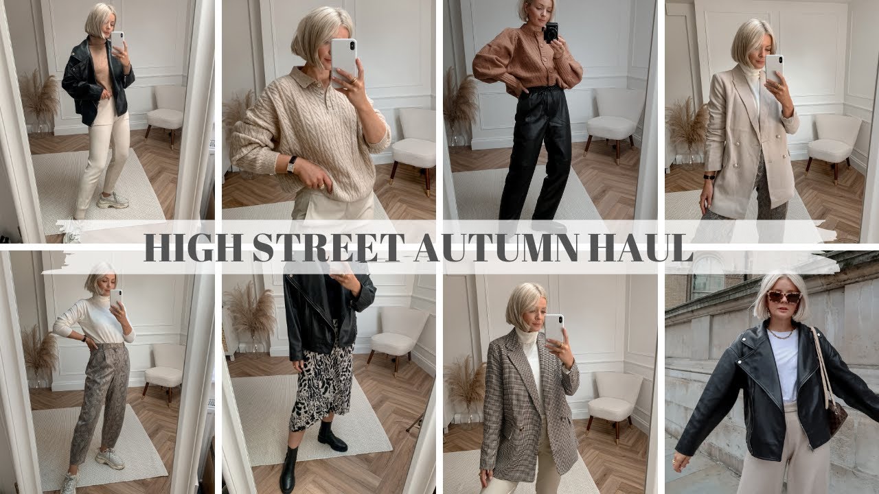 AUTUMN HAUL - H&M, ZARA, MANGO AND ASOS / LAURA BYRNES