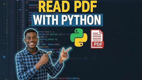 How to Read PDF Files on Your PC Using Python (Step-by-Step)