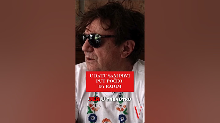 U ratu sam prvi put počeo da radim