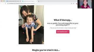 Complete home therapy program for children with hypotonia (or low tone) due to developmental delays