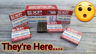 Finally! NEW PRIMER COMPANY Shows Proof Of Life! We've got Em! Small Pistol Primers from EXPANSION