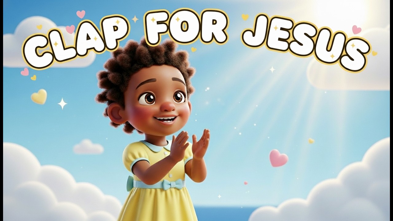 Clap for Jesus – Joyful Kids Gospel Song | Little Harps Animation