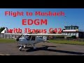  flight to mosbach edgm with comco ikarus c42b