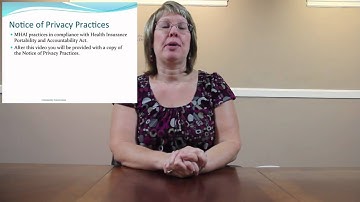 Video Handbook - Part 17 - Notice of Privacy Practices
