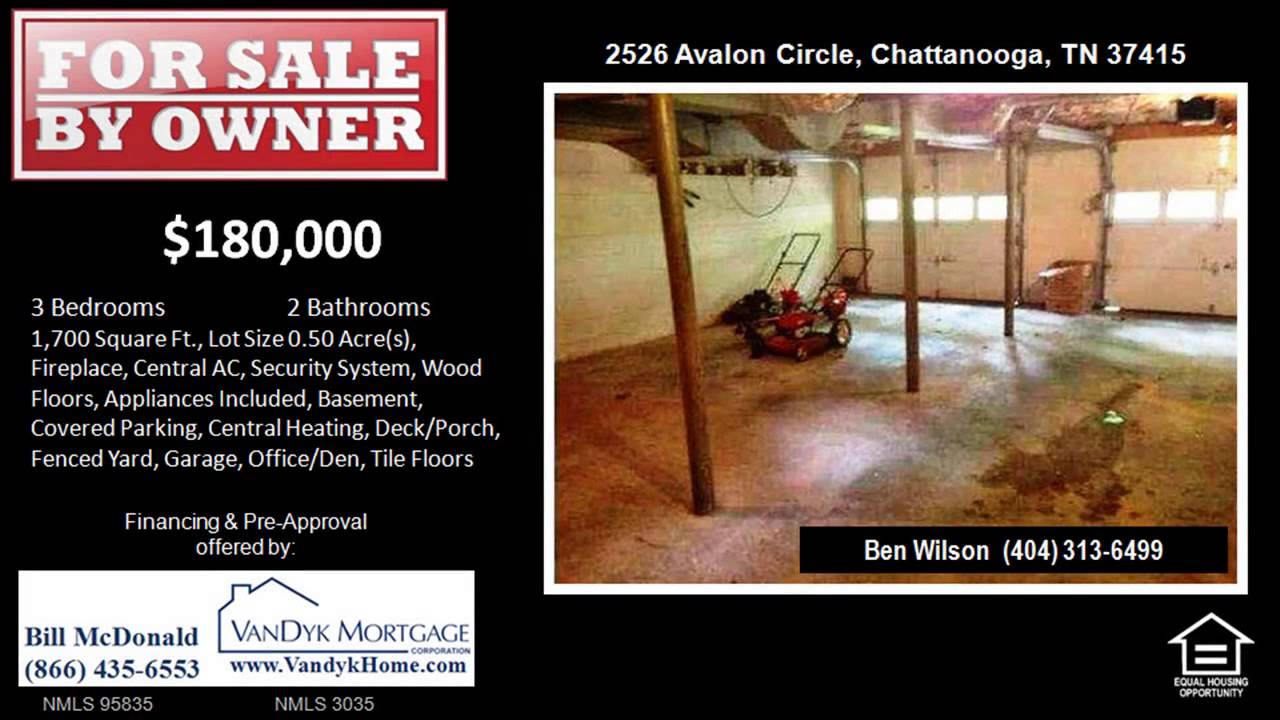 3 Bedroom Home For Sale Near Chatt High Center for Creative Arts in