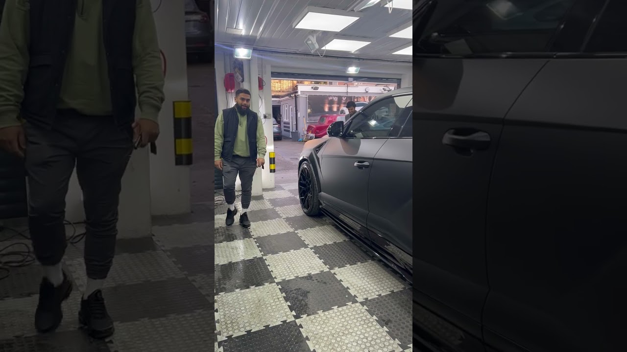 Lamborghini Urus Nero 🌑 Wrapped from Gloss Grey to Deep Satin Black.