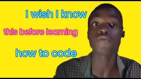 What I Wish I Knew Before Learning to Code (Beginner Coding Advice)