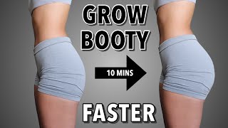 DO THIS TO GROW YOUR BOOTY FASTER   GLUTE ACTIVATION  Grow Booty NOT Thighs  Bubble Butt