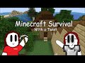 Cows Have Feelings Too! || Minecraft Survival With A Twist || Part 1