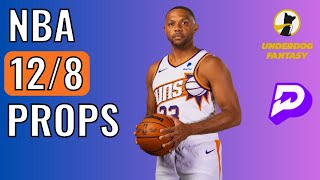 [10-0 RUN] PRIZEPICKS NBA 12/8 PICKS | PLAYER PROPS