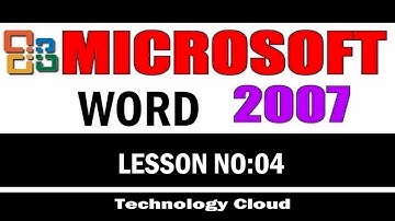 Microsoft Word Urdu Tutorial, Lesson 4, Paragraph Group, Allignment, Bullets & Numbering