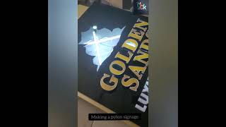 How I made a pylon signage