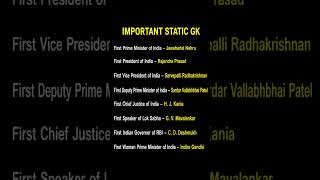 🇮🇳 First in India | Important Static GK for SBI PO, IBPS PO, RBI & SSC Exams 📚✨