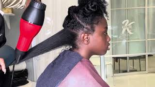 "Flawless Silk Press Tutorial | Hair Care by Donnet"