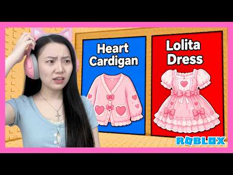 Terlalu Kawaii Untuk Di Pilih ?! Would You Rather: Kawaii Fashion Tower  - Roblox Indonesia