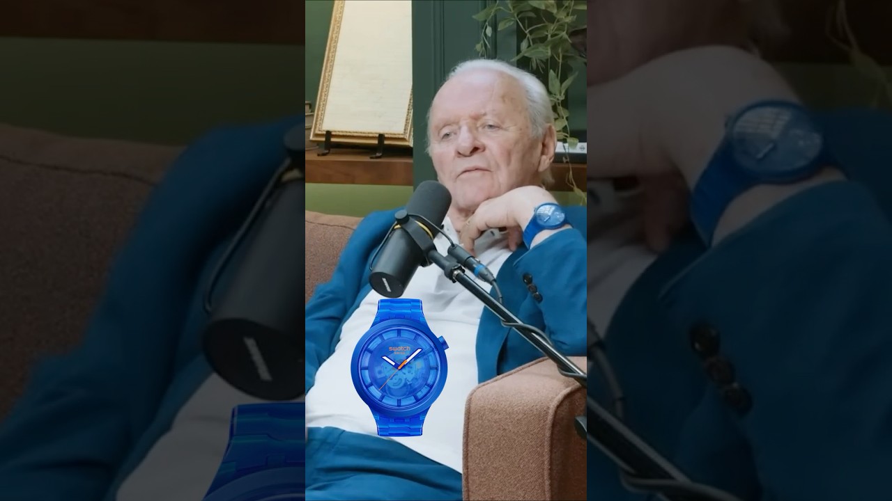 Anthony Hopkins’ Wristwatch: Swatch Navy Joy
