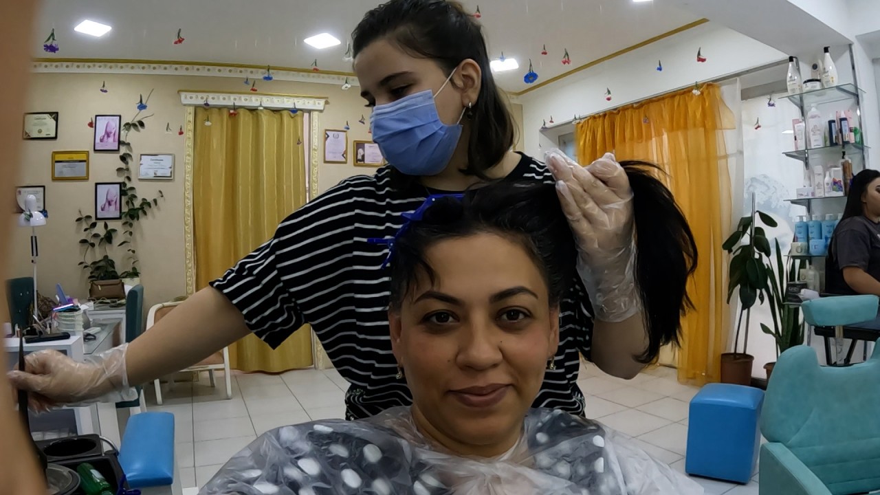 Влог 4 Гюнель сходила в салон красоты, Самир сочинил музыку и снял клип