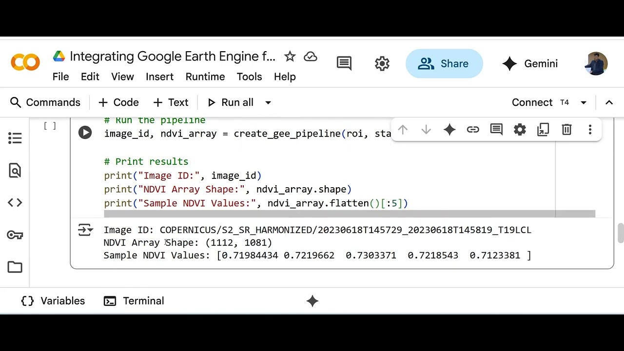 Building Google Earth Engine Pipelines for Sentinel-2 NDVI | Advanced Geospatial AI