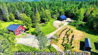Vermont Farms On 114 Acres | VT RealEstate | County Airport | BnB Rentals Income | VT Foliage