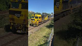 ssr 100 class and rail first cf class locomotives lead a 2186 train #train #railway #railroad #ssr