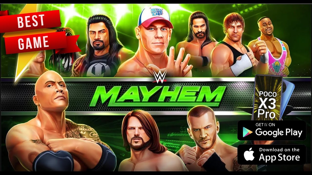 [HINDI] WWE MAYHEM - ANDROID GAME - FIRST 10 MINUTES GAMEPLAY 2021 | ON ...