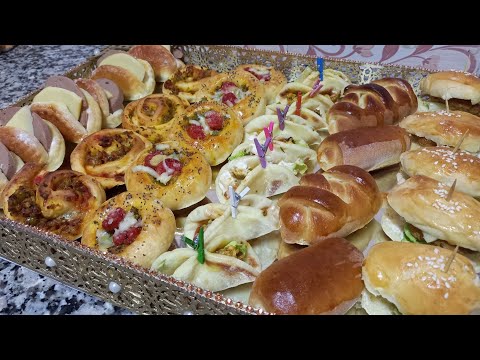 بعجين واحد تشكيلة معجنات ومملحات خطيرة وسهلة التحضير باش تزيني مائدتك في رمضان