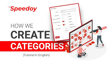 Speedoy - How we create Categories - Tutorial in English