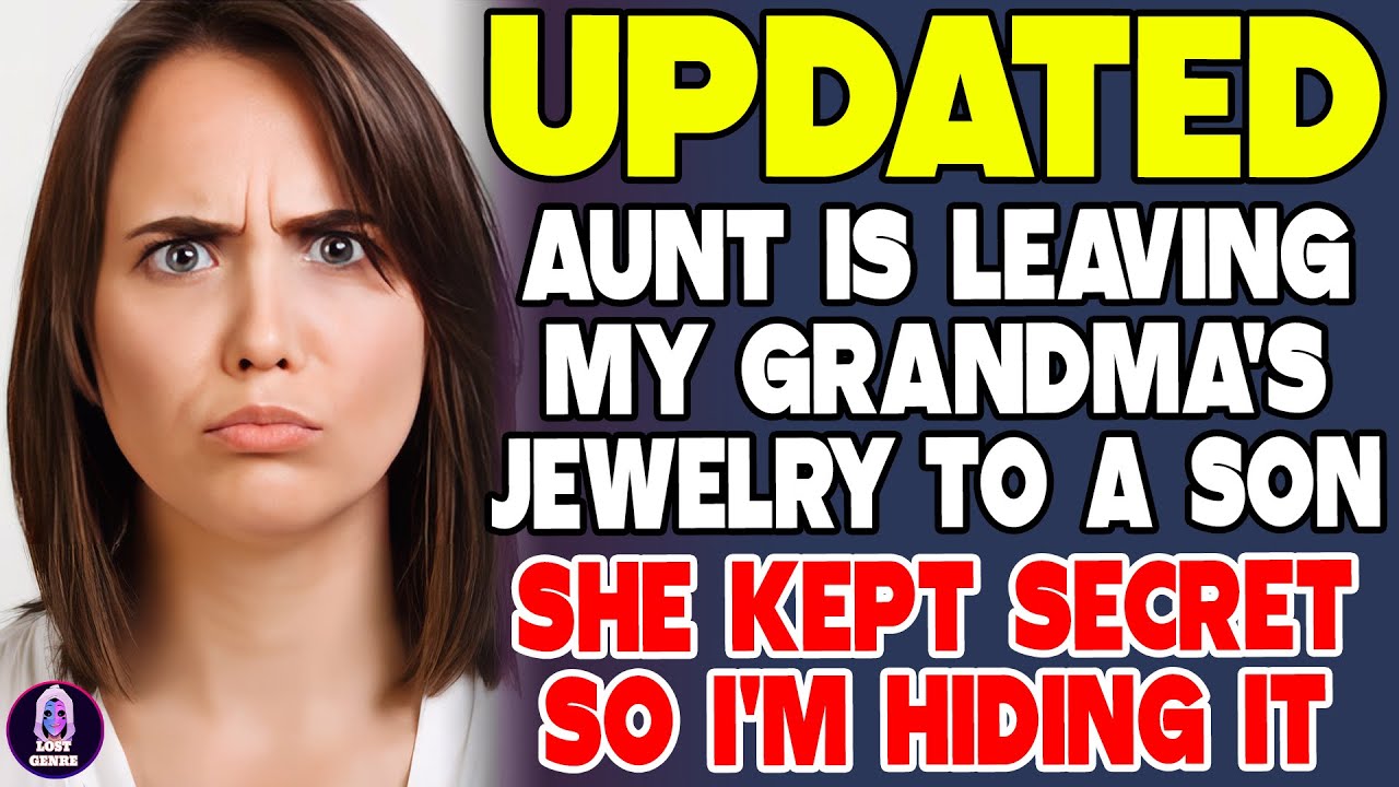 Тетя оставила драгоценности моей бабушки сыну, которого она держала в секрете, поэтому я их прячу