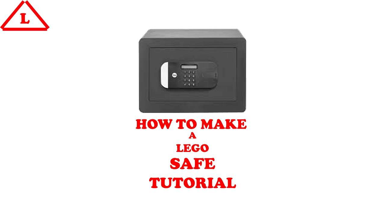 HOW TO MAKE A LEGO SAFE WITH KEY FULL TUTORIAL ( SUPER EASY!!! ) [HD ...