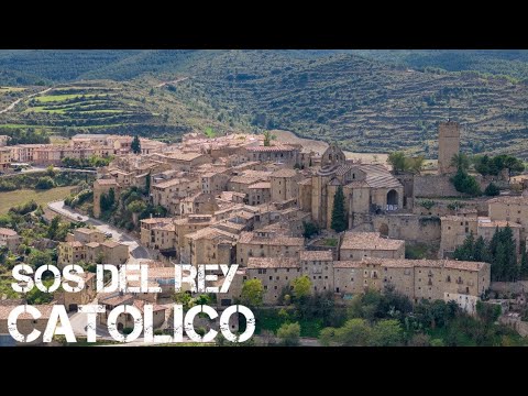 Sos Del Rey Catolico, Spain - DJI Air 3 Cinematic Drone 4K