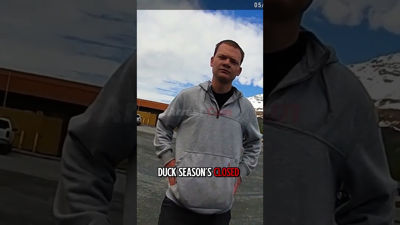 He Killed Two Mallards and Drove Away #gamewarden  #hunting