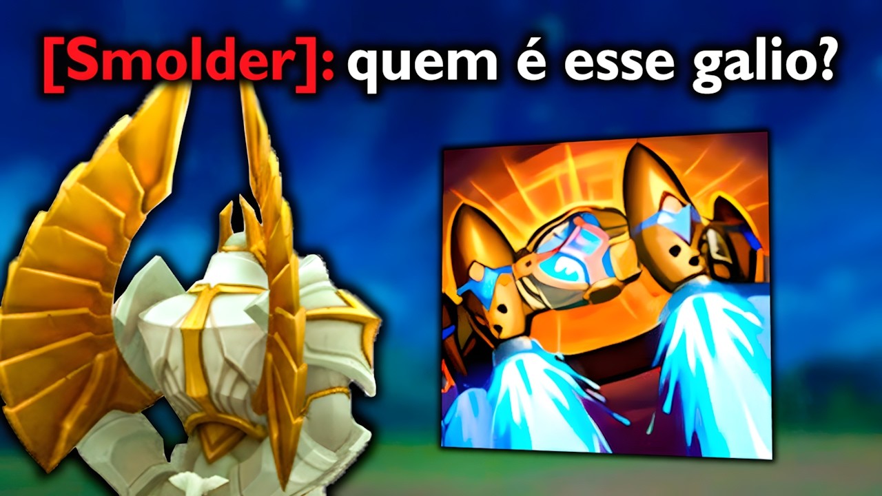 Quando o #1 Galio é "COUNTERADO"... *SMOLDER SE ARREPENDEU AMARGAMENTE*
