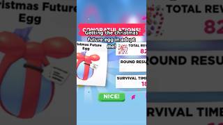 Getting The Christmas Future Egg In Adopt Me